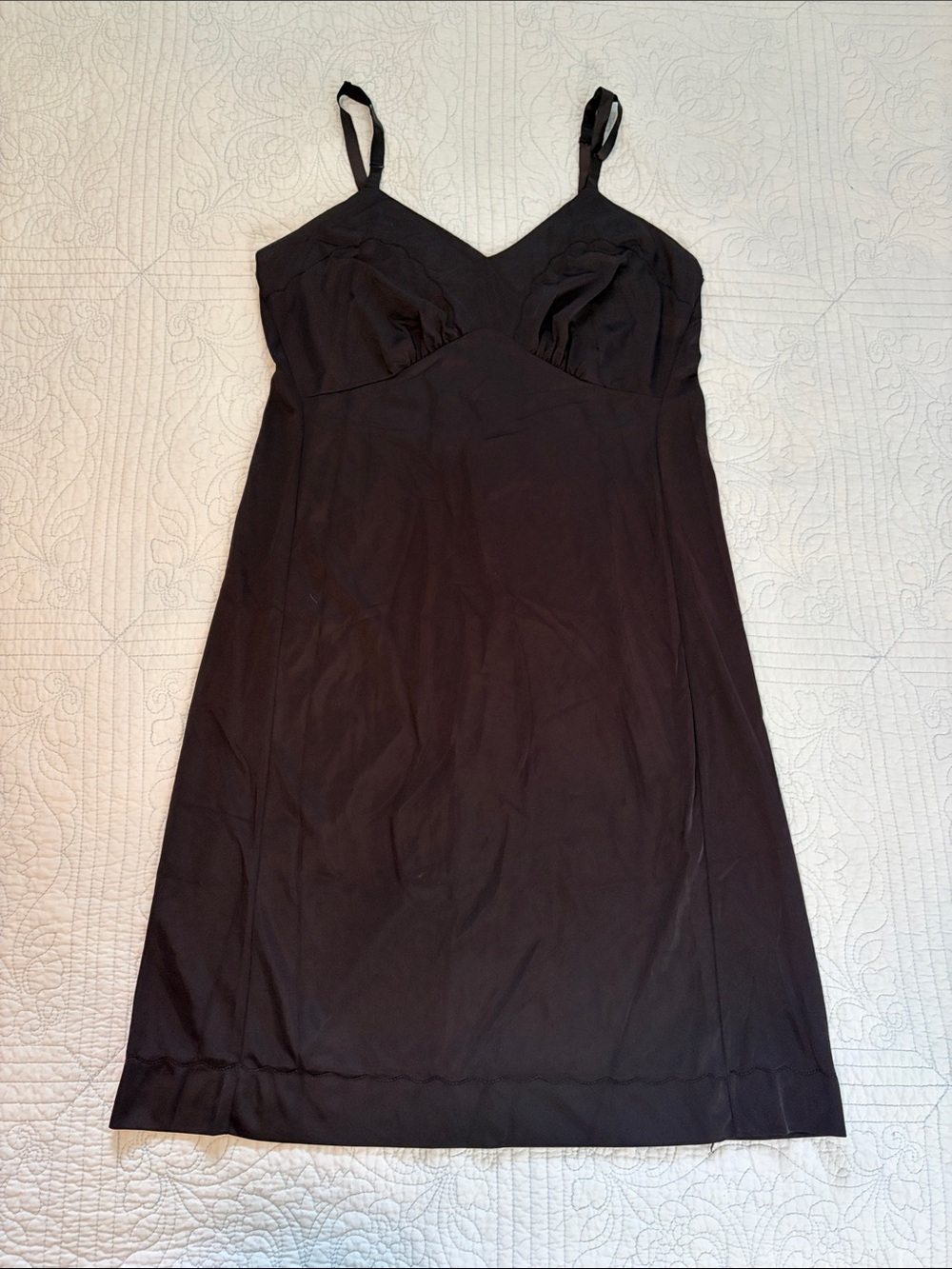 Classic Black Slip Dress - Women Intimates & Sleepwear